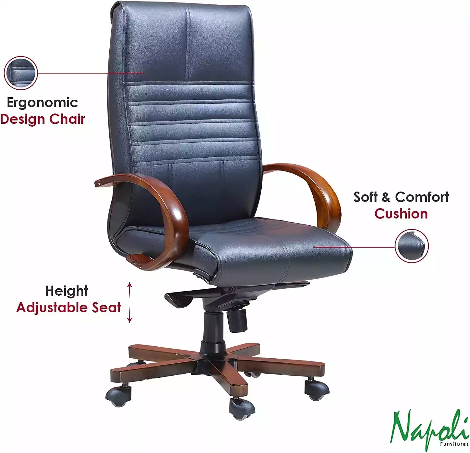 Napoli Executive Office ,   With 2 Year Warranty.…