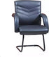 Roza Visitor Chair with Armrest & Back Cushion - (without Wheel)